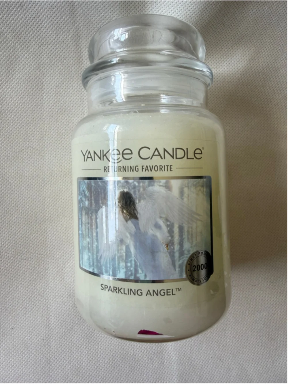 NEW Yankee Candle SPARKLING ANGEL Returning Favorite 22 oz Rare UNUSED